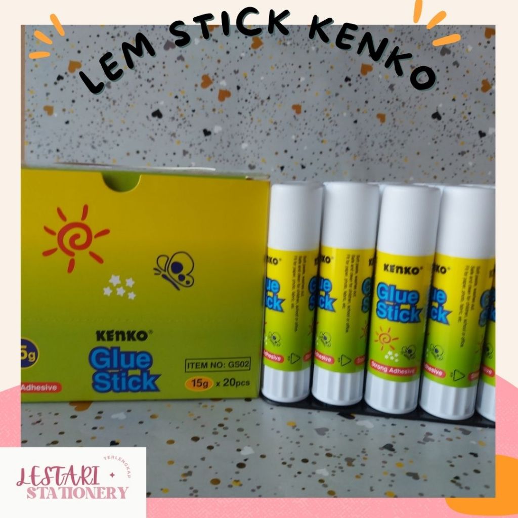 

Lem Stick Kenko 15g | Lem Kertas Stik Kenko | Lem Kertas | Perekat | Lestari Stationery