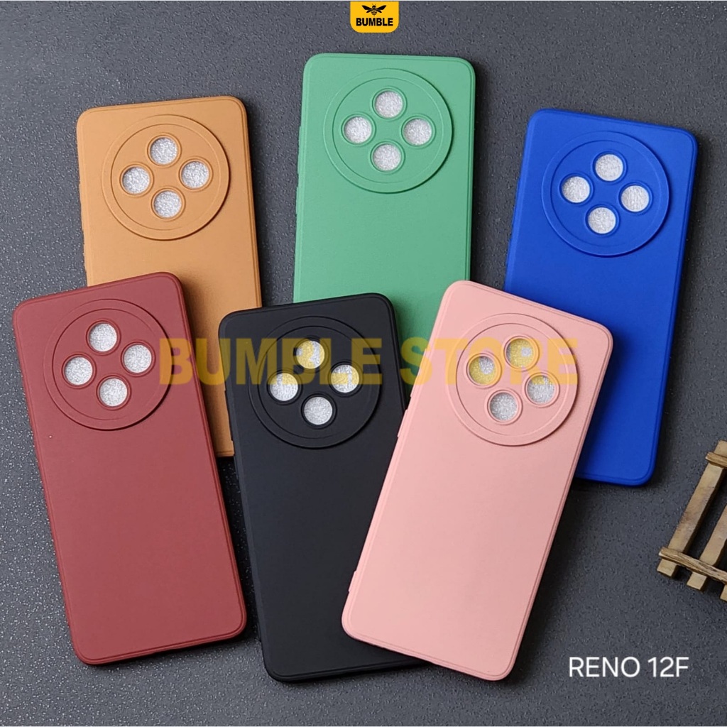 Case Oppo Reno 12f Oppo Reno 12 5g Oppo Reno 12 Pro 5g Softcase Pro Camera Warna Case Oppo Reno 12f 