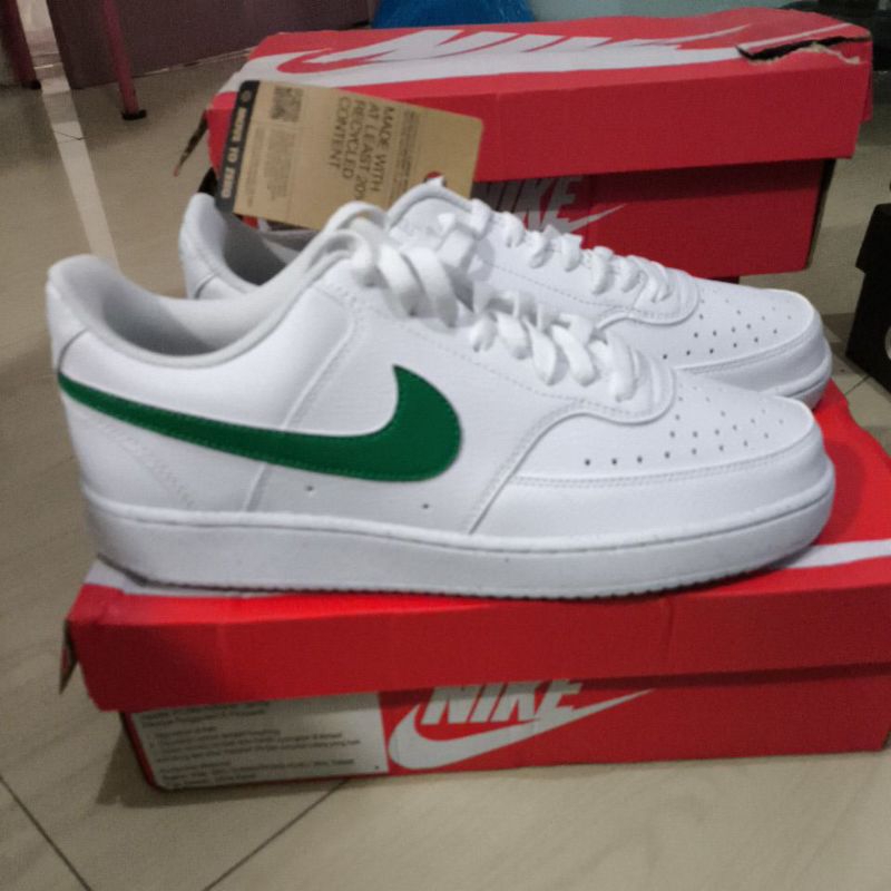 NIKE COURT VISION LO NN WHITE/MALACHITE WHITE DH2987 111