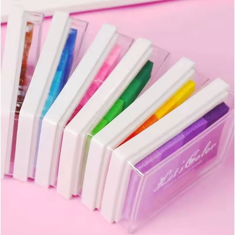 

Bak Cap Stempel Stamp Pad Warna Gradient 4 Warna Cantik