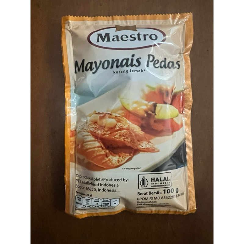 

Maestro Mayonais Pedas 100 Gram