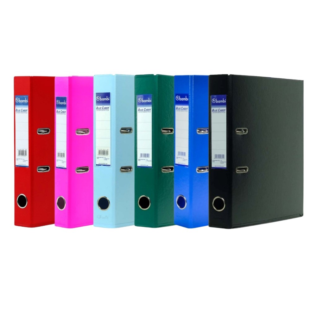 

BAMBI ORDNER LAF A4 (1015) 50 MM MULTI COLOUR ( DUS ISI 12 PCS )