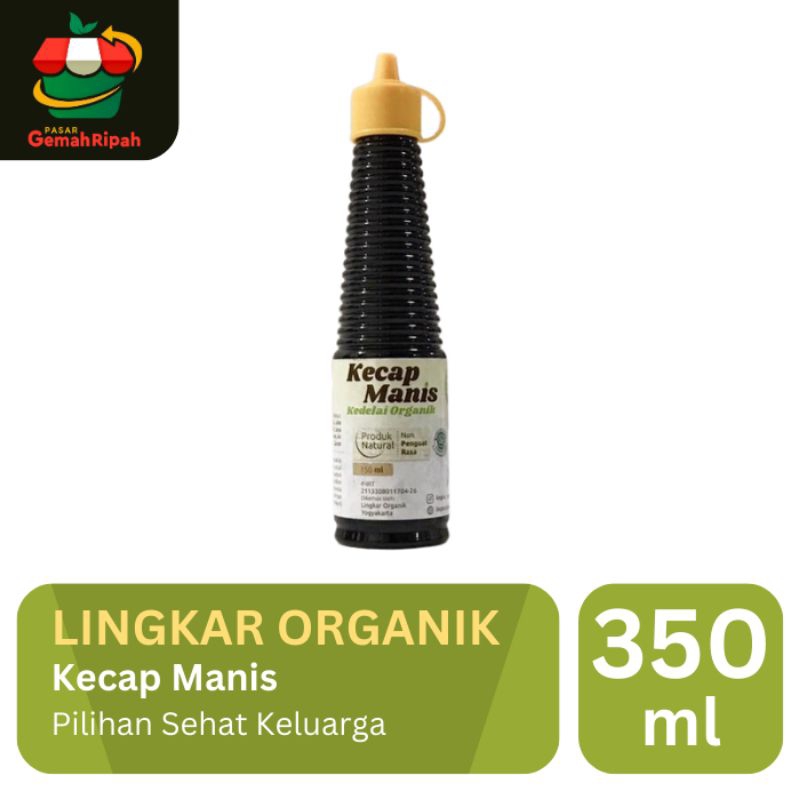 

Kecap Manis 350ml - Lingkar Organik