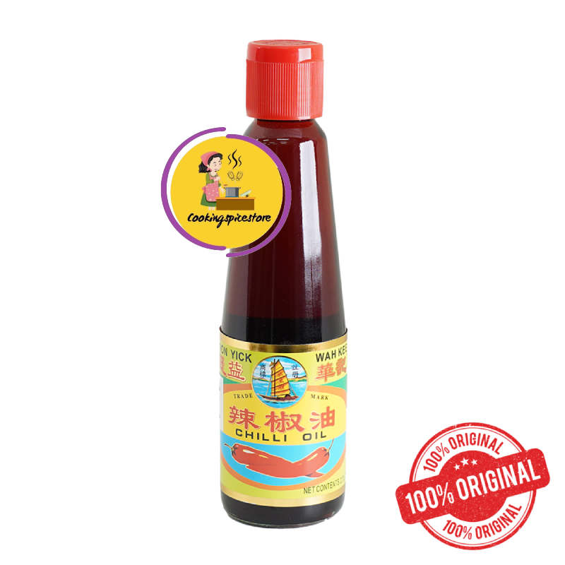 

PROMO CHILI OIL Koon Yick / Minyak Cabai [Botol Kaca 200ml]