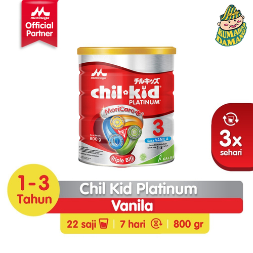 Morinaga Chil kid Platinum 800 gram Vanila