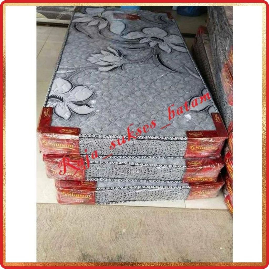 Kasur Single Anti Kempes Simson Kasur Full Busa 190 x 75 x 10cm Termurah BATAM