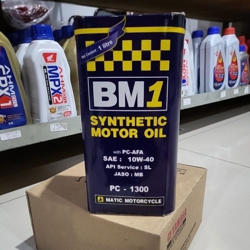 OLI MESIN MATIC BM1 MATIC PC 1300 10W/40 1L