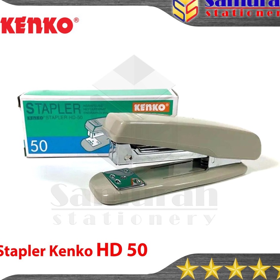 

Stapler Kenko HD 5 Mesin Staples Tangan HD5 Kecil Alat Strapler Hecter Stepler Kertas HD5