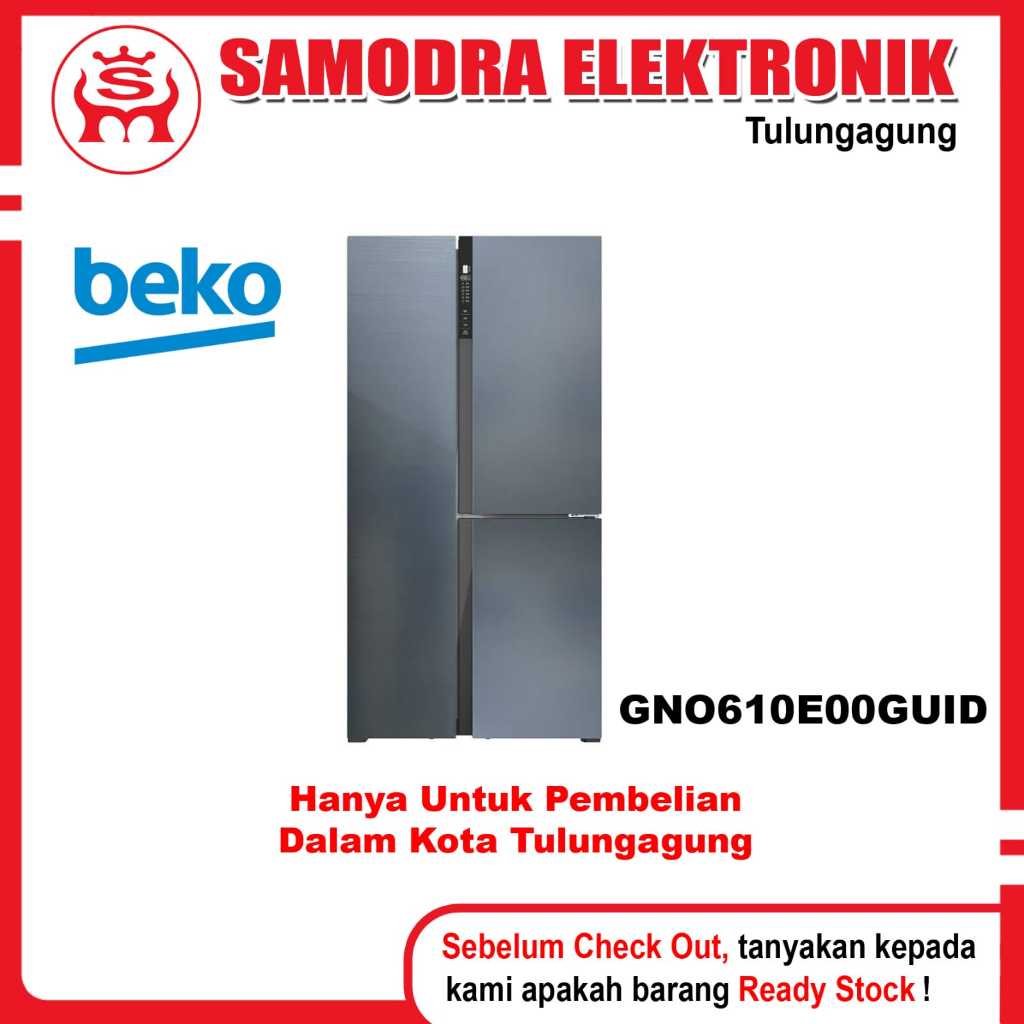 Kulkas BEKO GNO610E00GUID | Kulkas Side by Side Beko