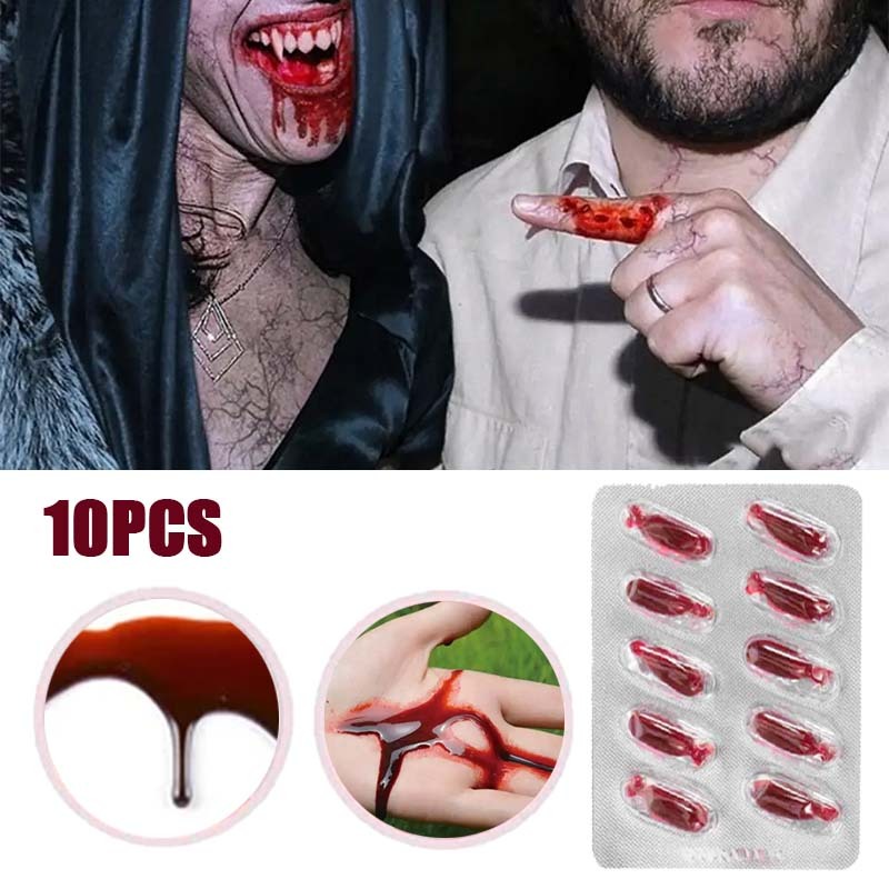 Darah Buatan Darah Darahan Untuk Prank Darah Palsu Kapsufake Blood Mainan Prank Toy Halloween