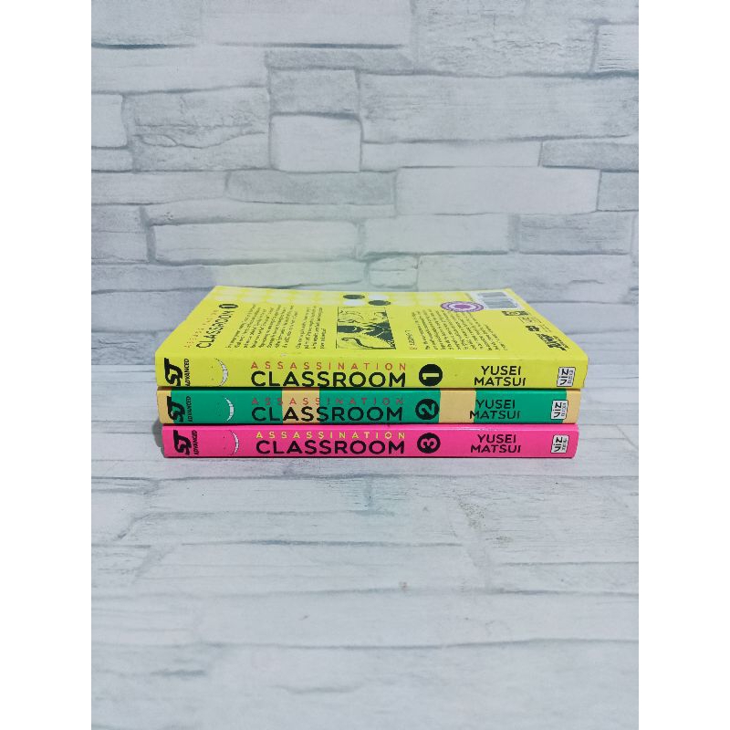 Komik Assassination classroom vol 1-3 by Yusei matsui