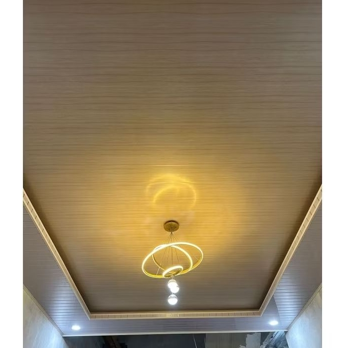 PLAFON PVC TERPASANG 1M BAHAN DAN JASA PASANG SUDAH RAPI