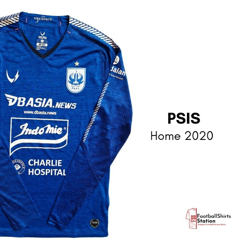 Jersey PSIS Semarang Home 2020 Player Issue Longsleeve Size L Original Riors