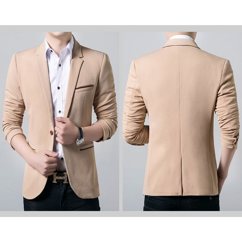 Jas formal pria/Blezer formal pria/Jas blezer pria slimpit casual