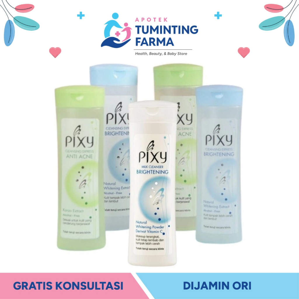 PIXY Brightening Milk Cleanser / Cleansing Express / Anti Acne Cleansing Express 100ml - MANADO