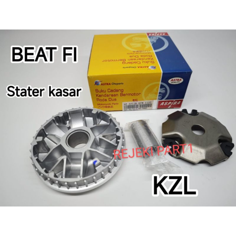 RUMAH ROLLER + PLUS BUSHING BEAT FI / BEAT FI INJEKSI / KZL RUMAH ROLLER ROLER SET (ASPIRA)