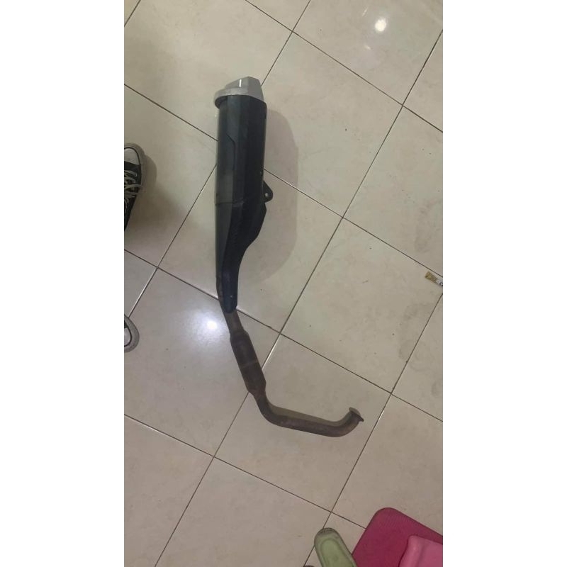knalpot standar r15 v3, vixion r