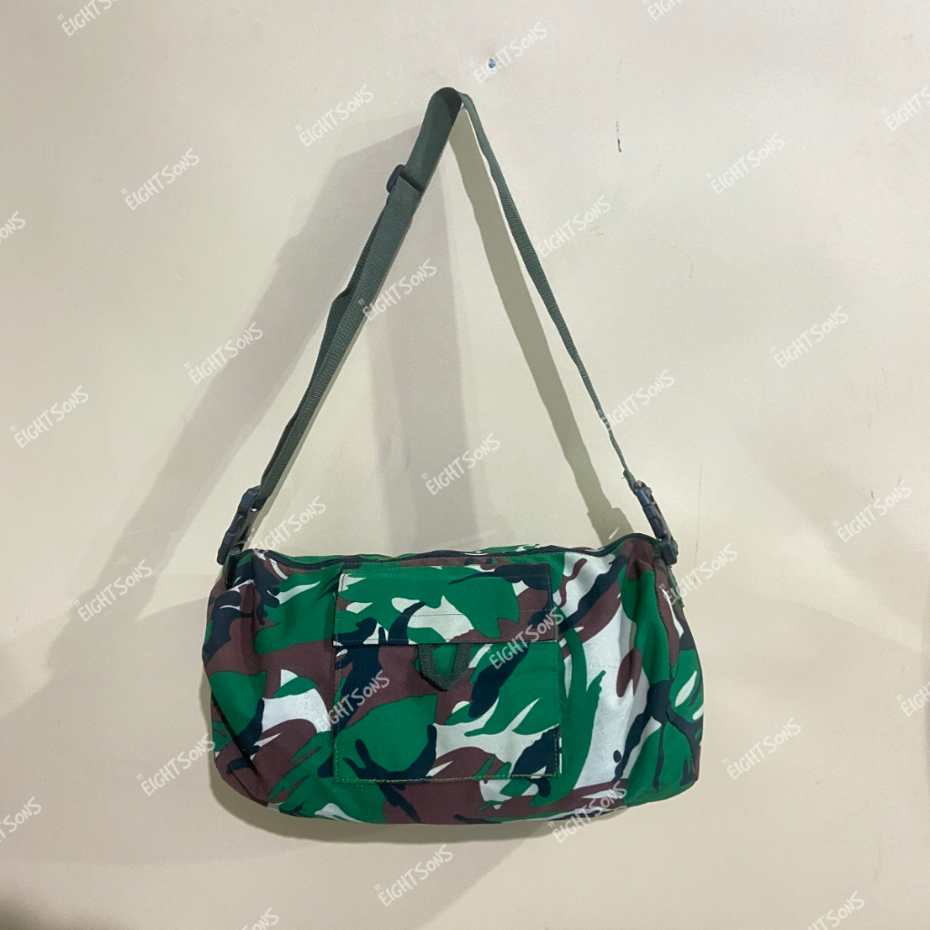 100% Asli Tas Selempang Loreng TNI ORIGINAL JATAH PEMBAGIAN Tentara Malvinas Tas