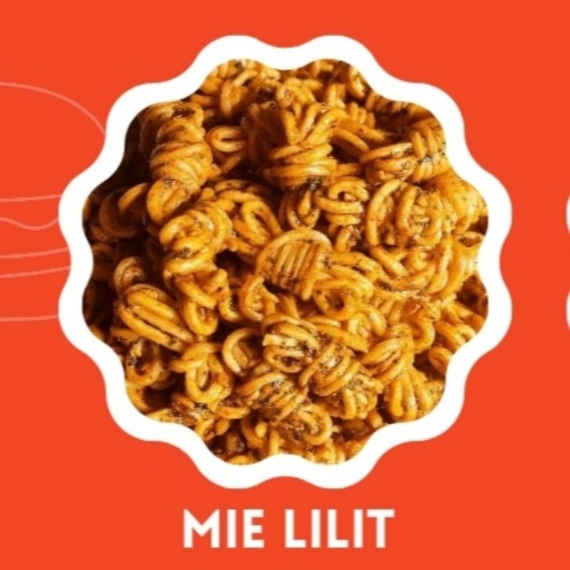 

Mie Lilit / Mie Gulung Pedas Gurih