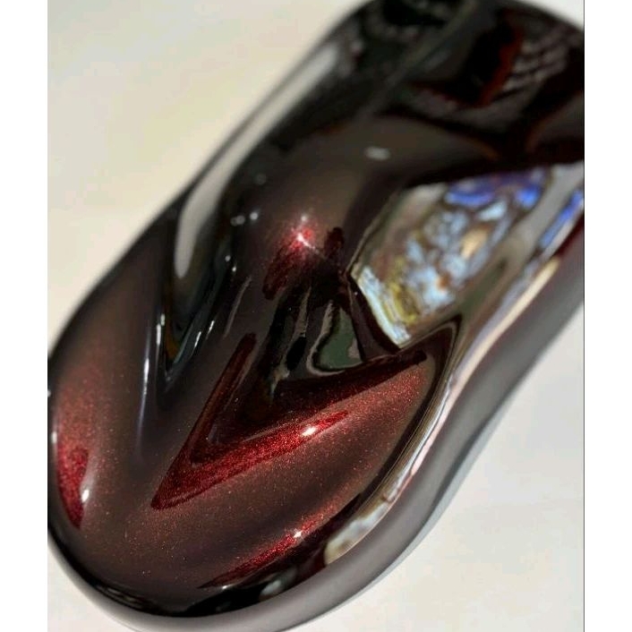 Moonlight Red PU AXT Belkote Paint // Oplosan Cat PU AXT Warna Moonlight Red