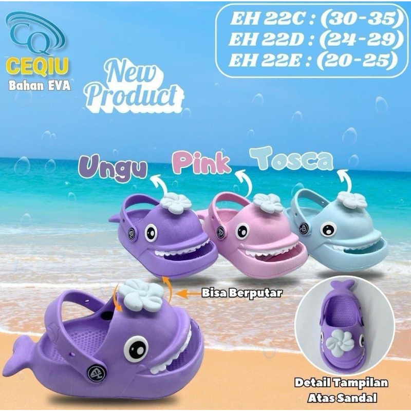 Sendal Hiu Anak Perempuan Sendal Anak Perempuan Sendal Hiu Anak Sendal Anak Anak Sendal Import Anak 