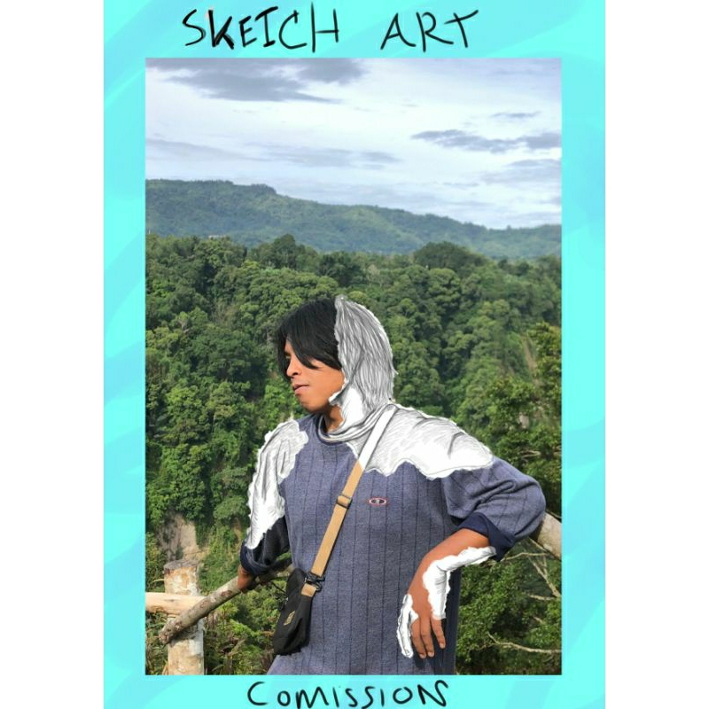 

JASA EDIT FOTO SKETCH ART (STENGAH SKETSA) SOFT FILR