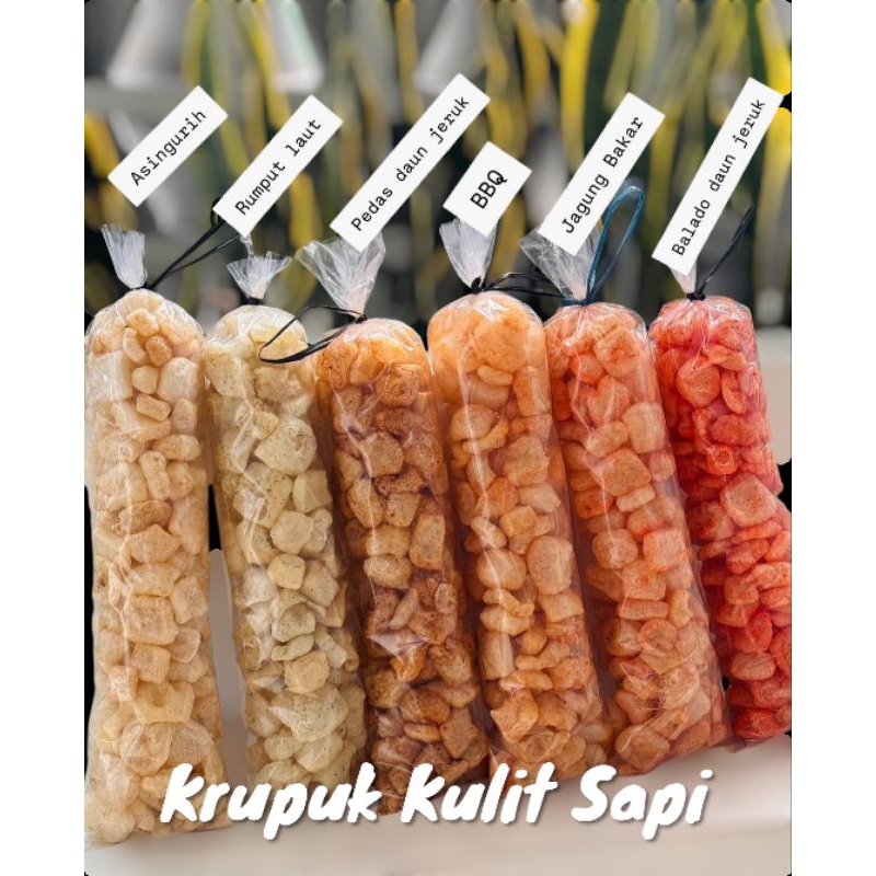 

Krupuk Kulit Sapi Viral Gurih dan Murah