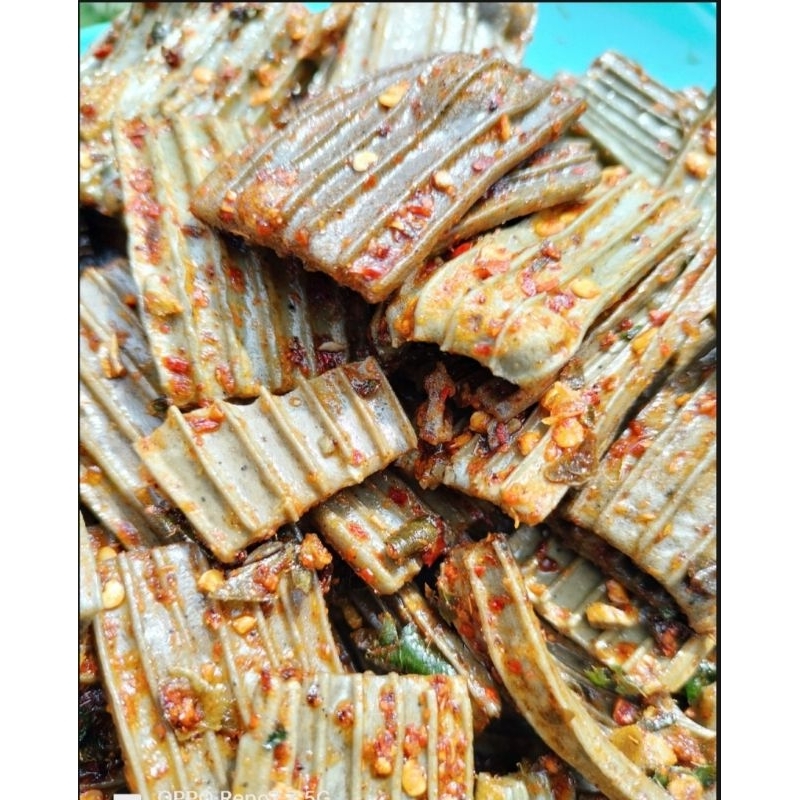 

kerupuk jengkol pedas daun jeruk 500gr
