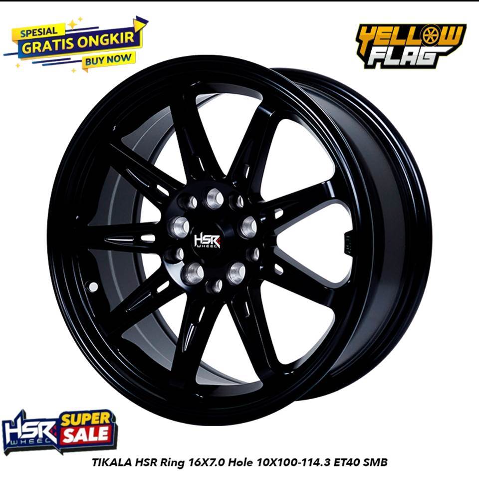 velg mobil avanza xenia R16 HSR TIKALA r16x7 velg HSR SEMARANG BARAT