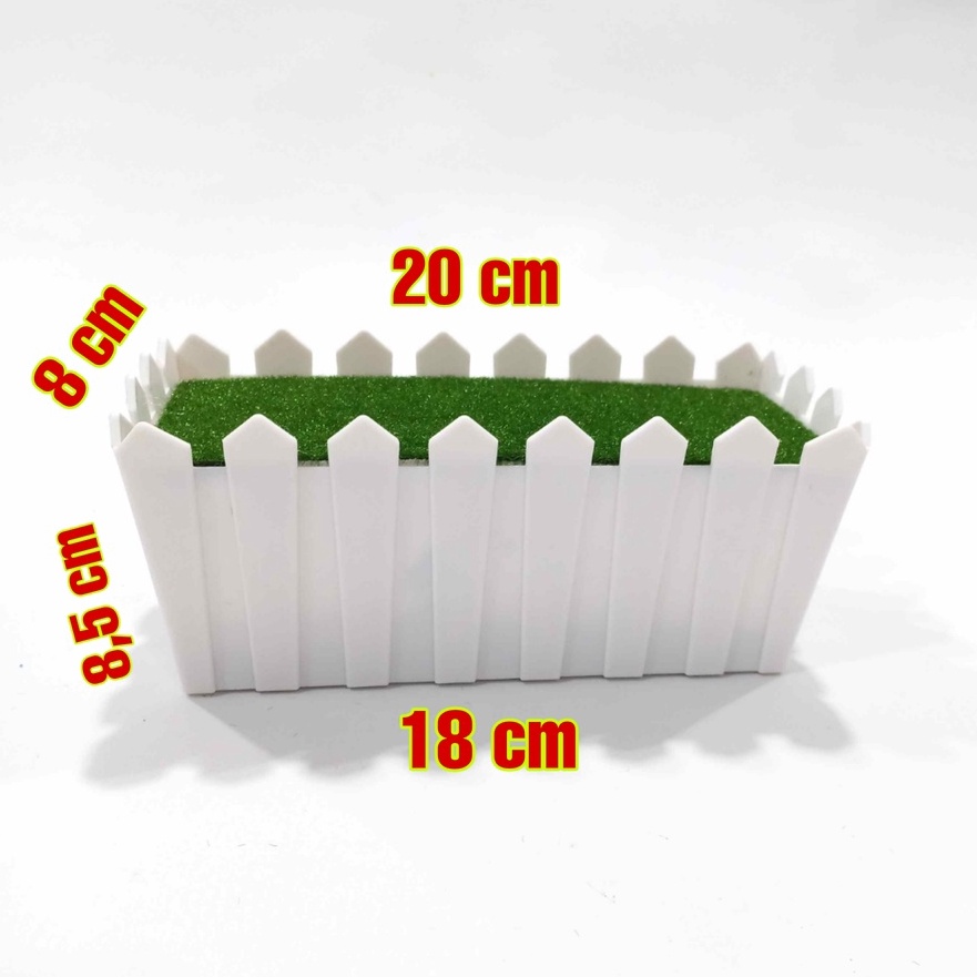 Unggul 1864  Pot bunga plastik plus busa  Vas bunga hias dekorasi tanaman artificial