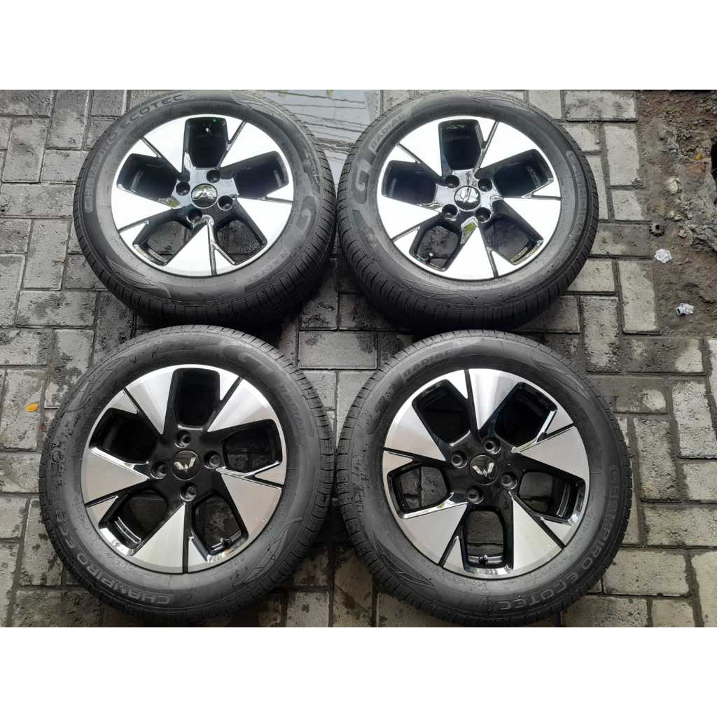 Velg Mobil Bekas Original STD WULING ALVEZ R16X6 4X114,3 ET34 + BAN GT 205 60 R16