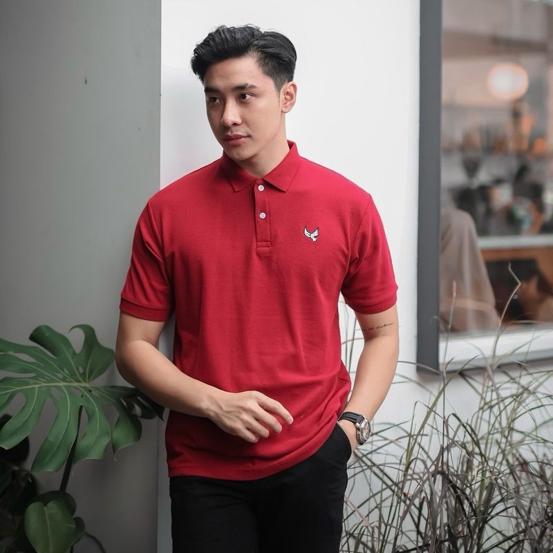 KAOS KERAH PRIA POLOS ORIGINAL PREMIUM QUALITY