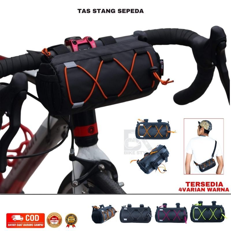 Tas Setang Sepeda lipat / Tas Multifungsi Sling Bag / Tas Sepeda Depan Mtb