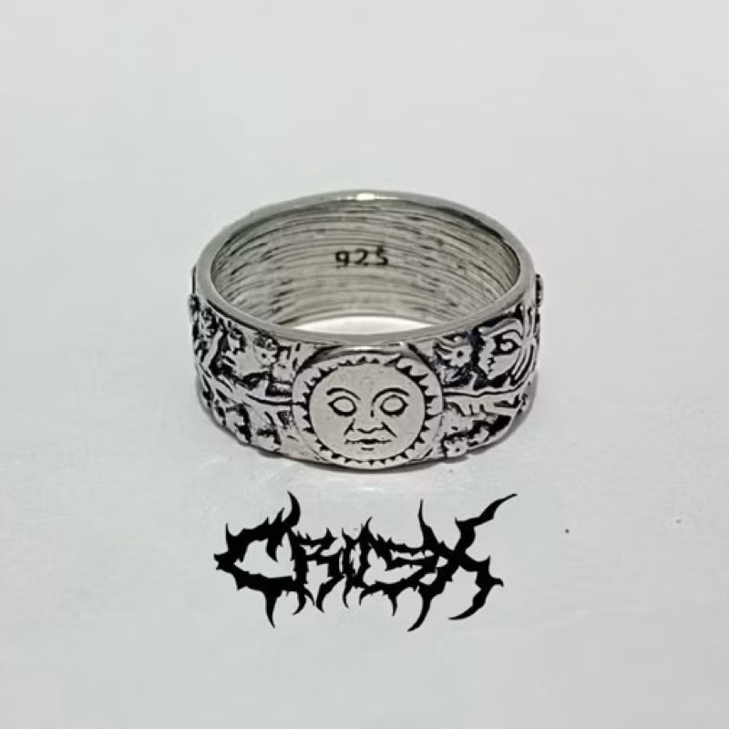 NURO RING / SUN MOON ROUND RING / CINCIN MATAHARI BULAN BINTANG / COUPLE RING CINCIN COUPLE KOREAN S