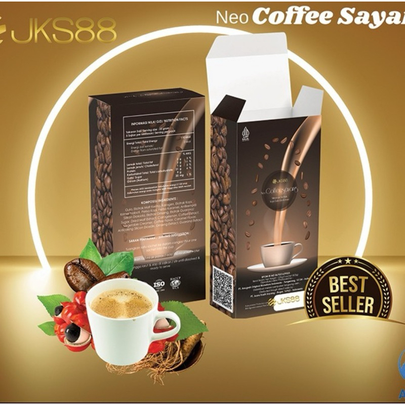 

NeoCoffeesayang Minuman serbuk kopi,gula dan krimer 1 box isi@5 sashet original plus dapet kupon undian jks88