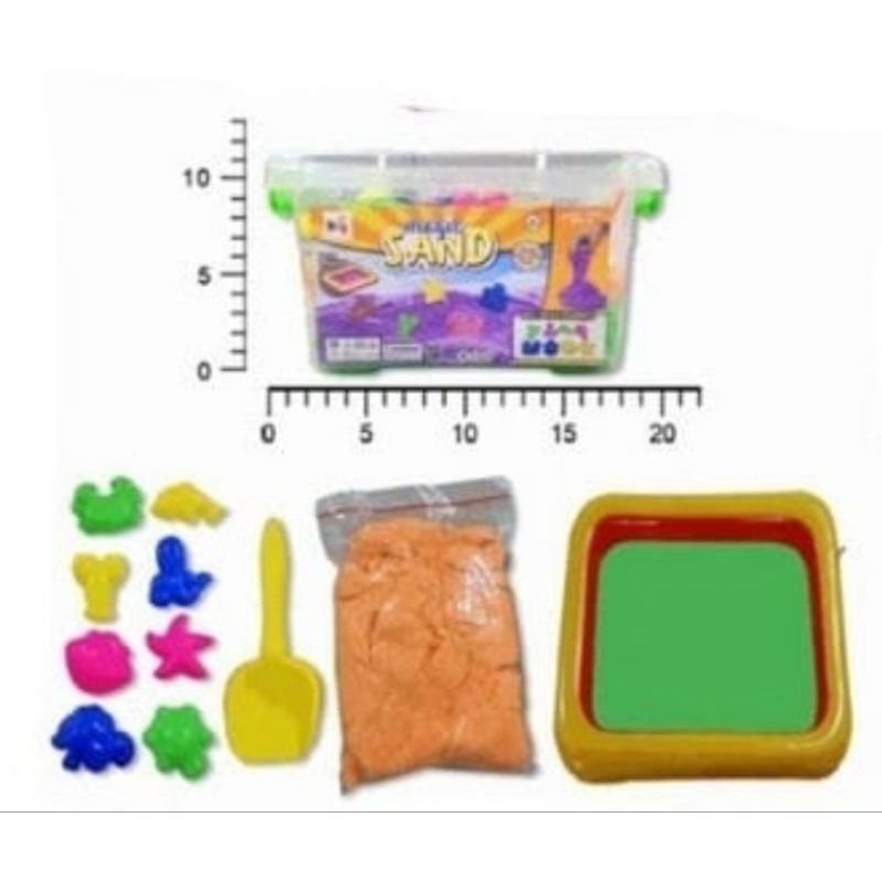 MURAH PASIR KINETIK MAINAN / MAINAN PASIR / PASIR MAINAN / MAINAN PANTAI