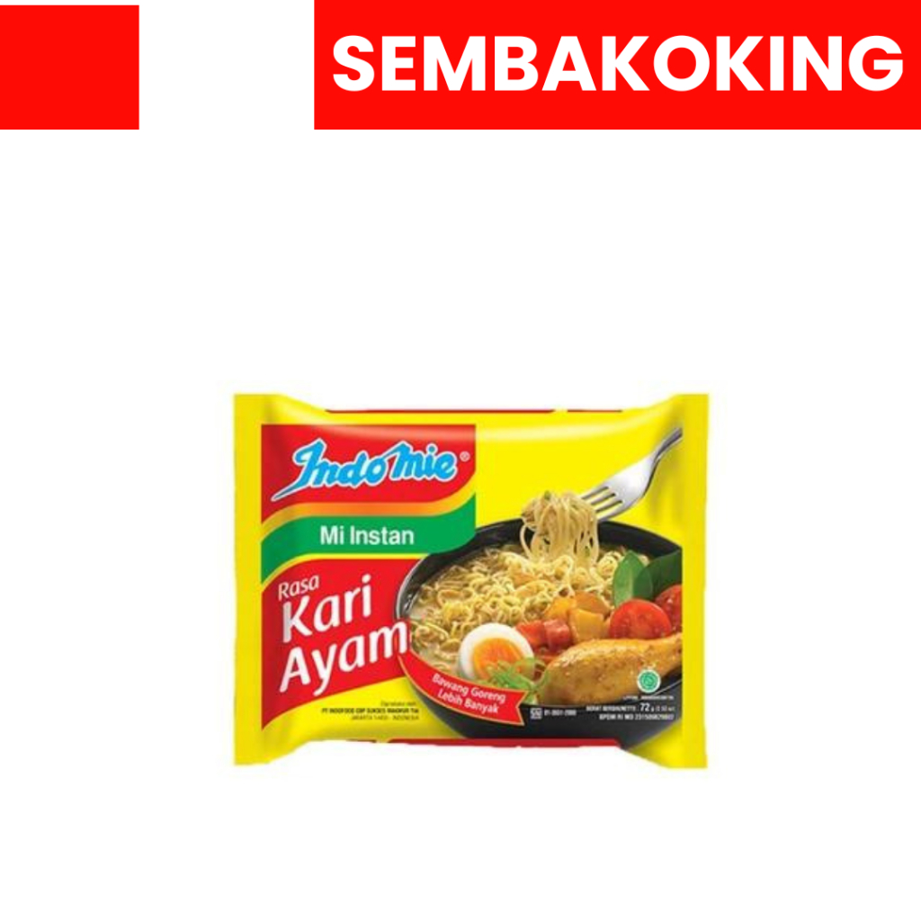 

INDOMIE MIE INSTAN KARI AYAM 72GR