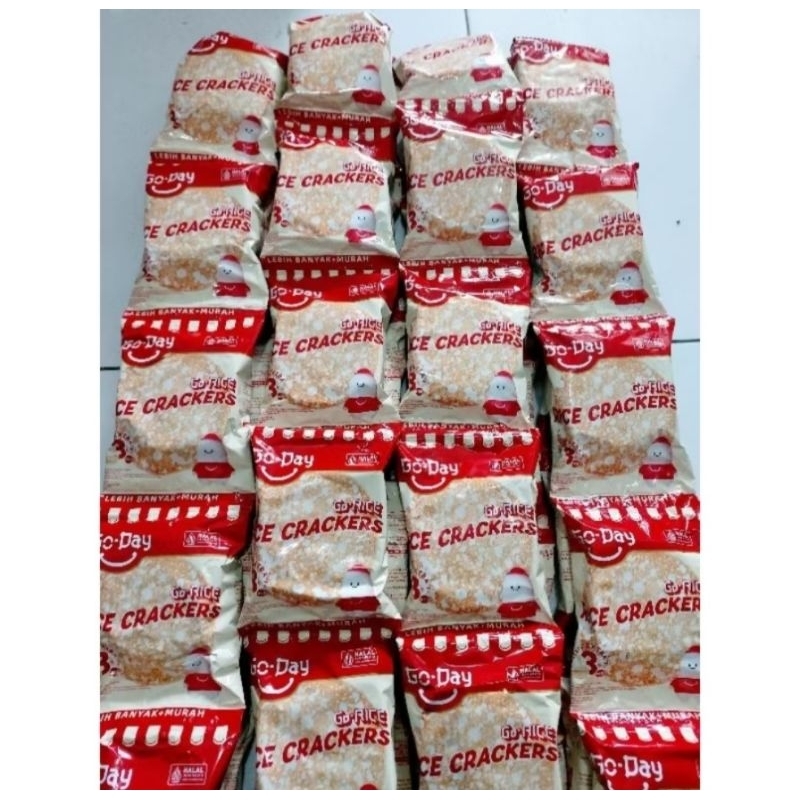 

( 1 RENCENG ) Go-Rice Go Day Rice Crackers 16,5gr