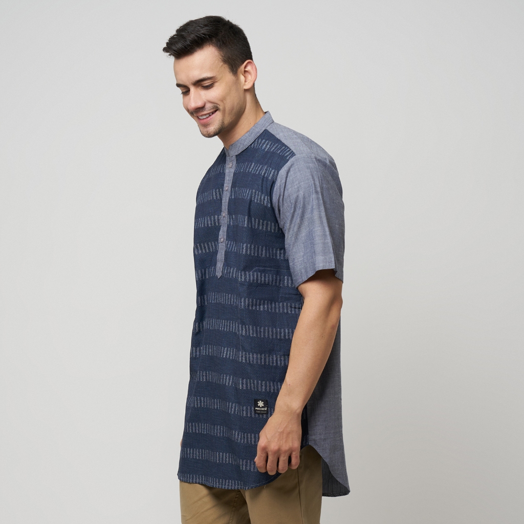 baju koko pendek kurta preview itang yunasz  | 219 | baju muslim pria | koko2022 | baju muslim | kok