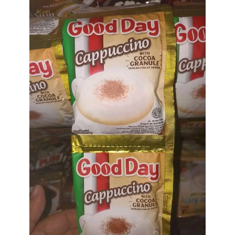 

Good Day cappucino minuman