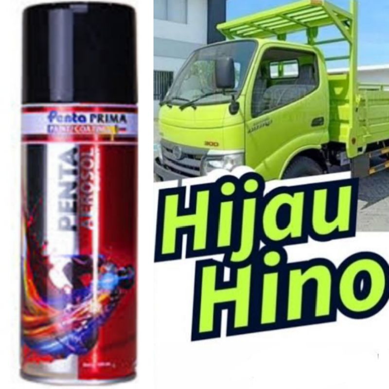 Pilok Hijau Hino Green Penta Cat Semprot Mobil Truck 400ml