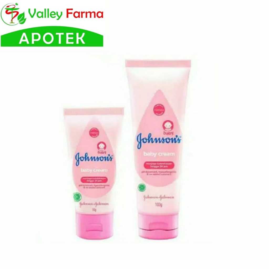 Johnson's Baby Cream50 Gr, Johnson's Baby Cream 100 Gr