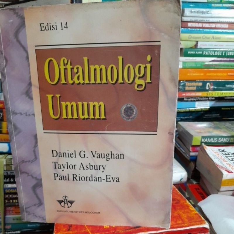 OFTALMOLOGI UMUM(DANIEL G.VAUGHAN. Taylor Asbury. Paul Riordan-Eva)