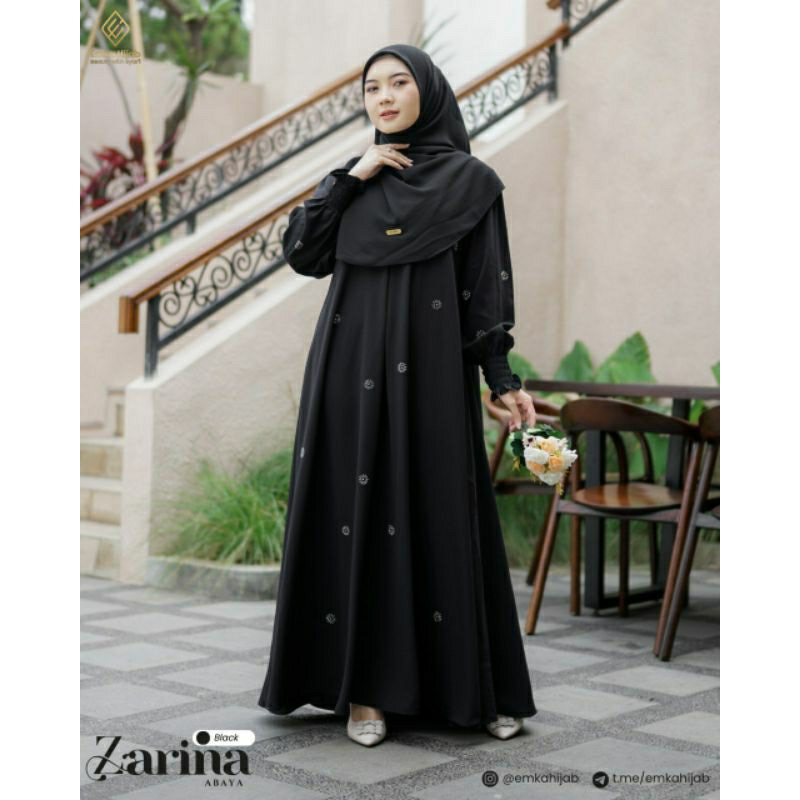Emka Hijab Zarina Abaya gamis dress syari