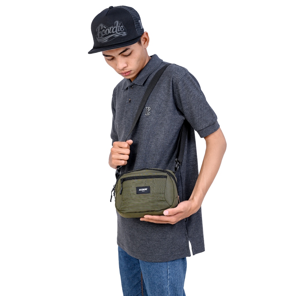 Ecordie  " BECUZ " Tas Slingbag