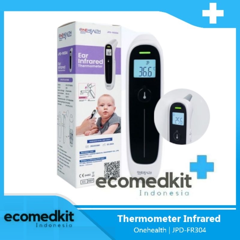 Termometer Ear Digital Infrared OneHealth Thermometer Telinga