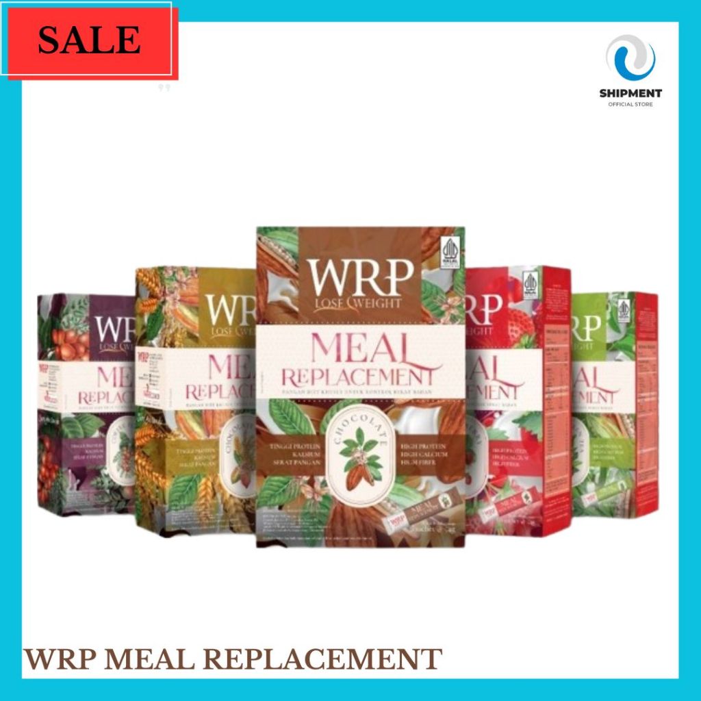 

SHIPMENT - WRP Meal Replacement Lose Weight isi 6 Sachet