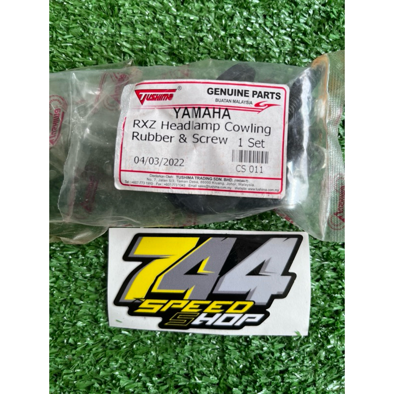 TSM BAUT DUDUKAN LAMPU DEPAN RXZ LAMA. KARET + BAUT DAN BAUT KOMPLIT BATOK LAMPU DEPAN RXZ MILE