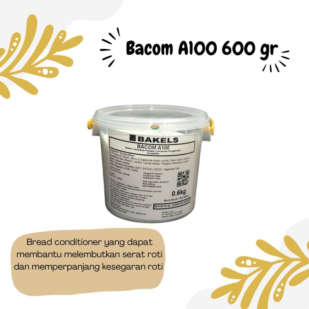 

BAKELS BACOM A100 600 GR