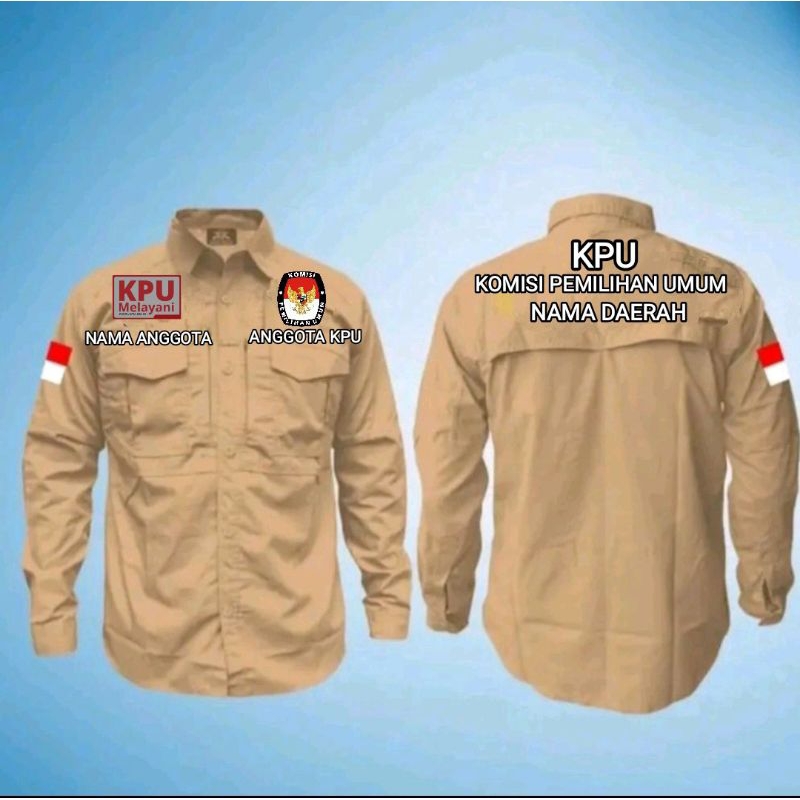 KEMEJA TACTICAL M-TAC KPU PPS FULL BORDIR KEMEJA TACTICAL M-TAC CUSTOM BORDIR